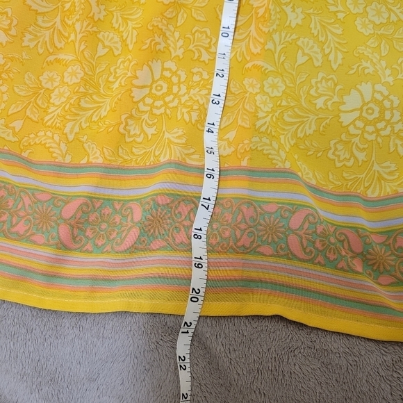 Sheer colorful handmade shawl​ - Picture 7 of 7